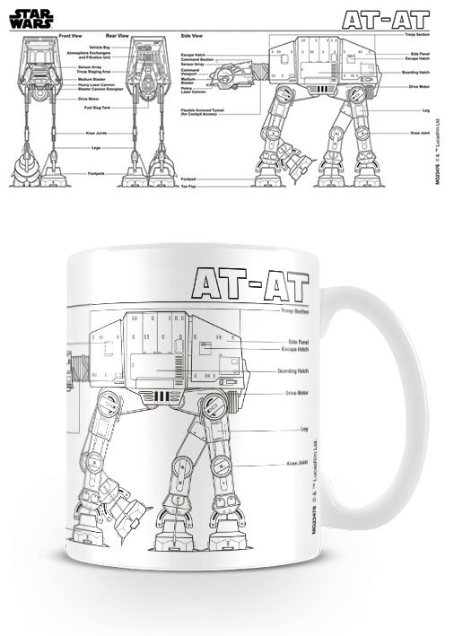 Κούπα Star Wars - At At Sketch