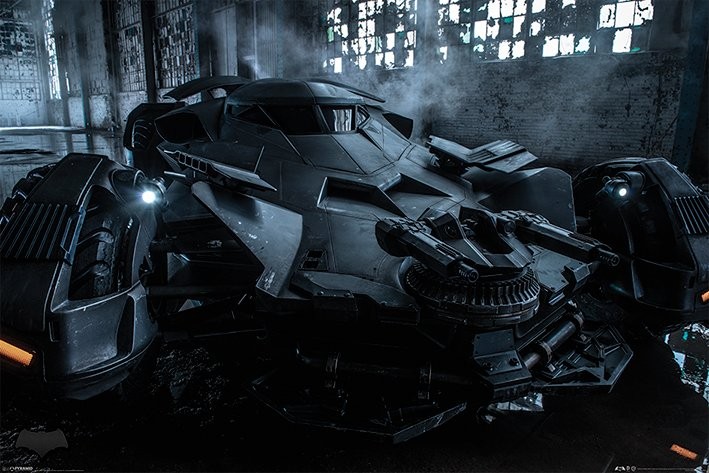 Αφίσα Batman vs. Superman: Úsvit spravedlnosti - Batmobile