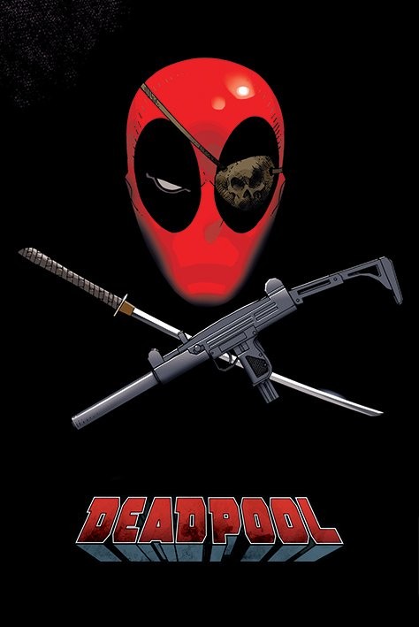 Плакат Deadpool - Eye Patch