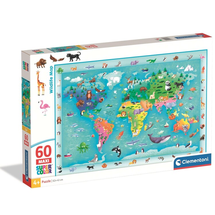 Puzzle Noli Wildlife Map