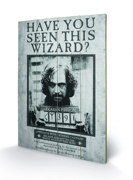 Ξύλινη τέχνη Harry Potter - Sirius Wanted