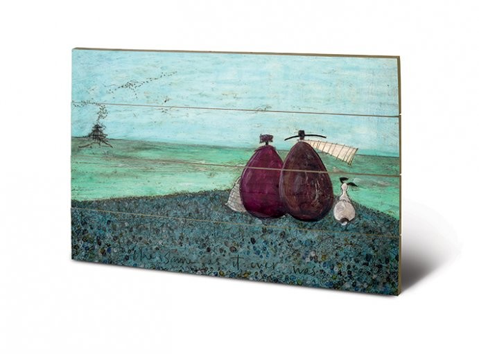 Pintura em madeira Sam Toft - The Same as it Ever Was