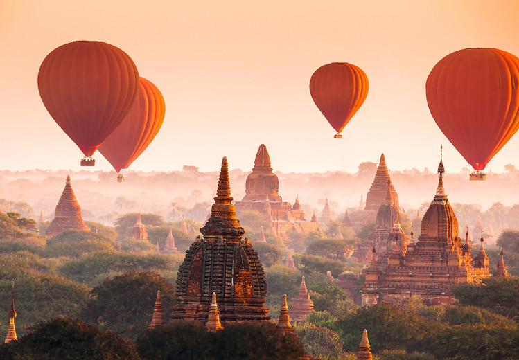 Фотошпалери Ballons over Bagan