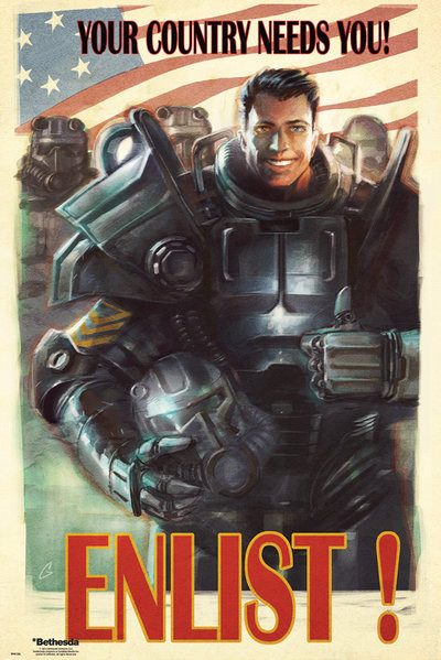 Poster Fallout 4 - Enlist