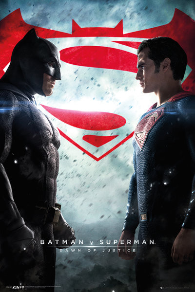 Плакат Batman v Superman: Dawn of Justice - One Sheet
