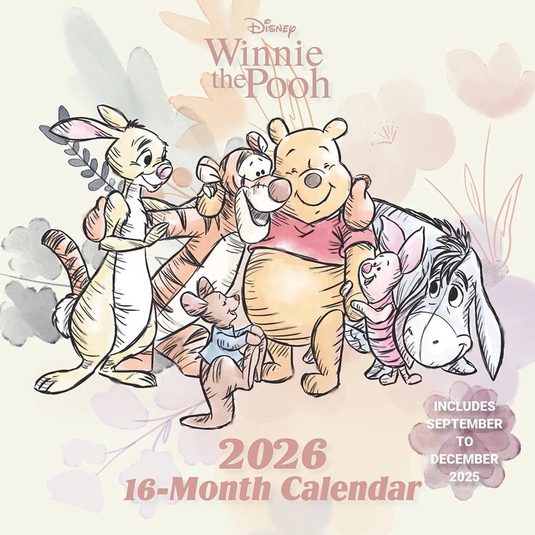 Calendar 2027 Winnie the Pooh