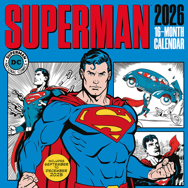 Calendário 2027 Superman - Comics