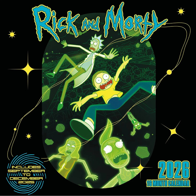 Calendar 2027 Rick & Morty
