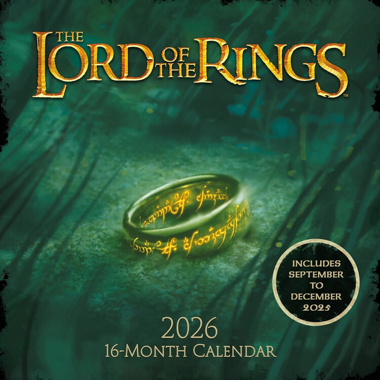 Календар 2027 Lord of the Rings