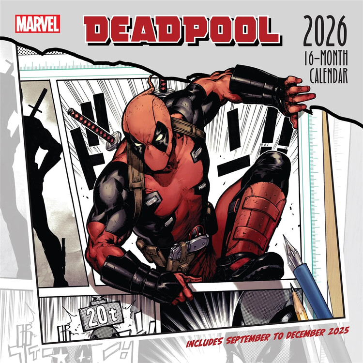 Calendar 2027 Deadpool - Breakout