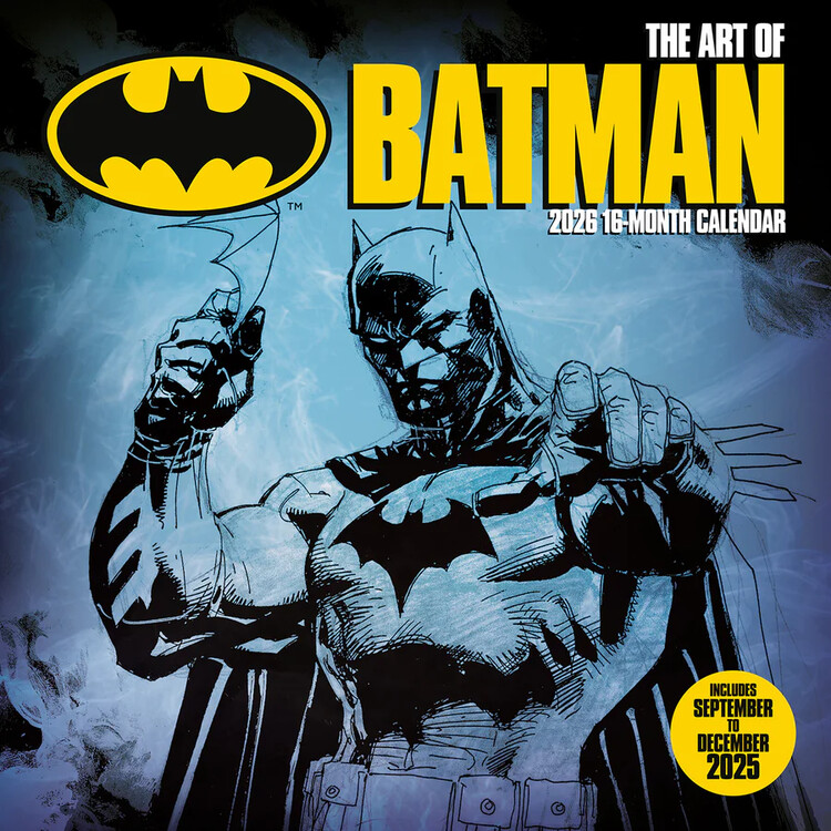 Calendar 2027 Batman - Animated