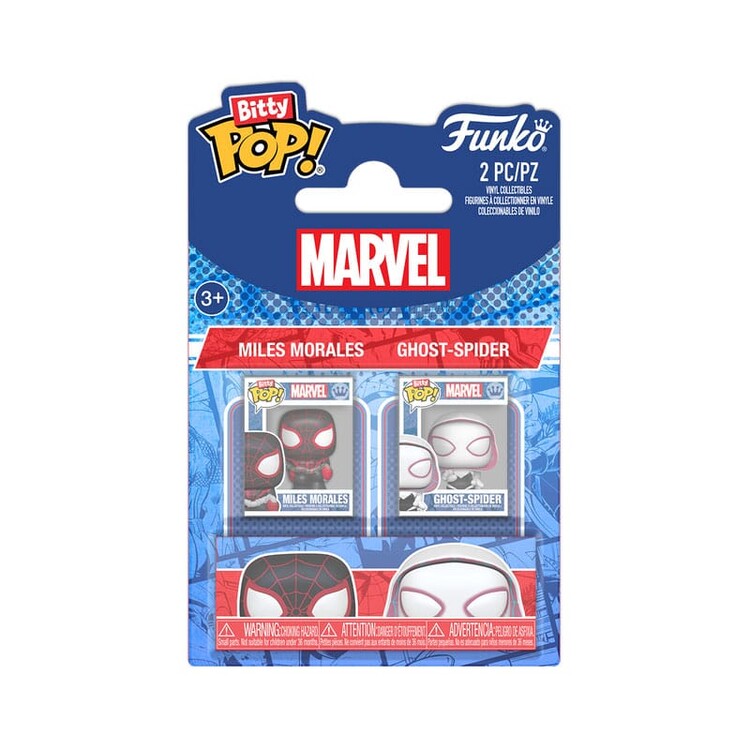 Figura Bitty Funko POP! - Spider-Man - MilesM & SGwen