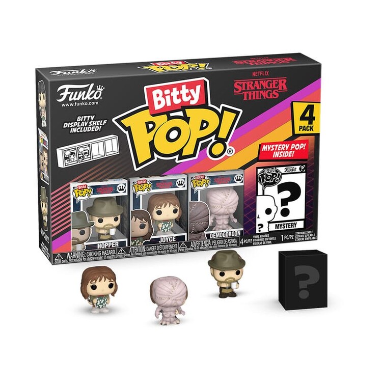 Figurica Bitty Funko POP! - Stranger Things - Hopper