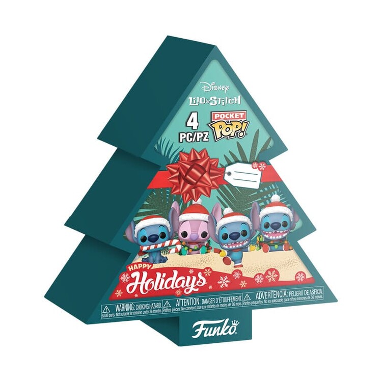 Φιγούρα Pocket Funko POP! - Lilo & Stitch Holiday