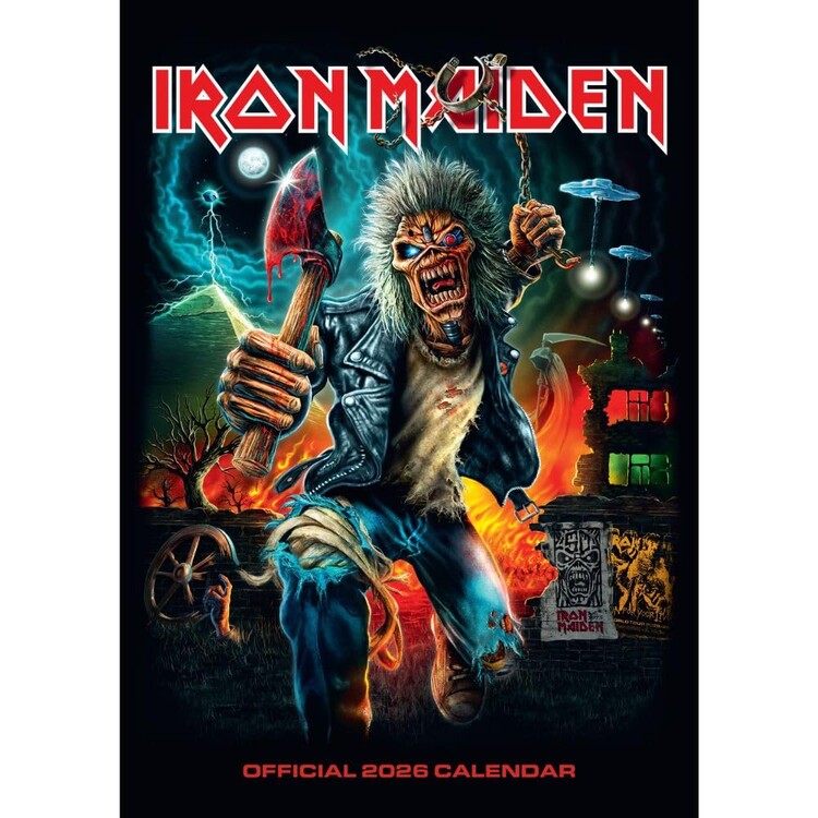 Calendar 2027 Iron Maiden
