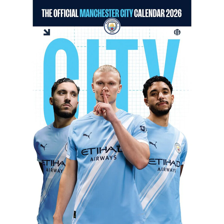 Календар 2027 Manchester City FC