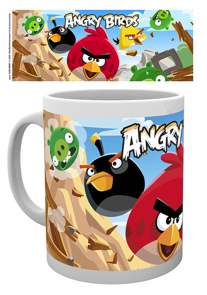 Skodelica Angry Birds - Destroy