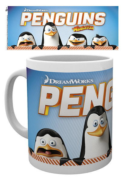 Κούπα Die Pinguine aus Madagascar - Logo
