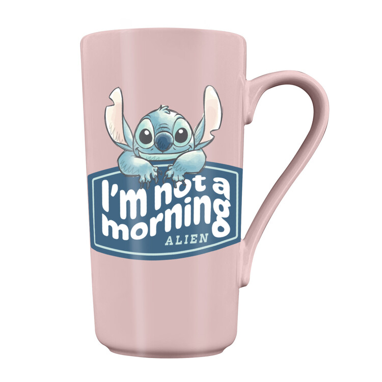 Κούπα Stitch - I'm not a Morning Alien
