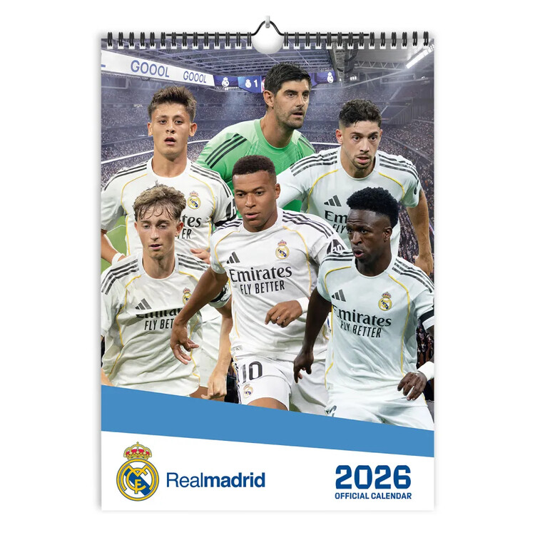 Календар 2027 Real Madrid - Season 2025/2026 A3