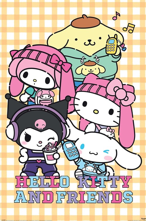 Плакат Sanrio - Hello Kitty - Pop