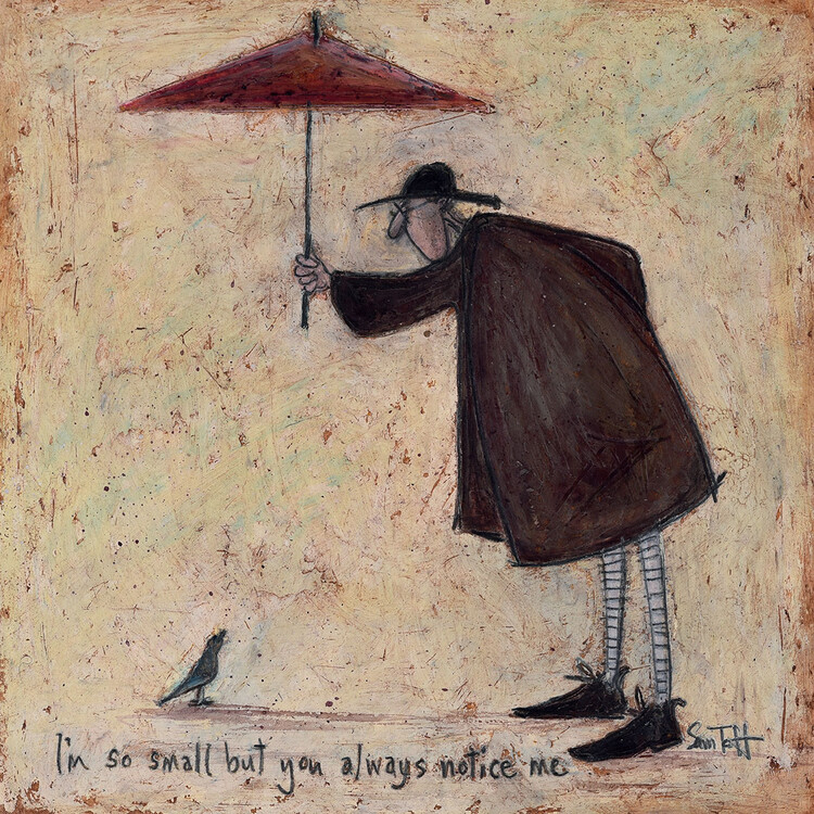 Принти на полотні Sam Toft - I'm So Small But You Always Notice Me