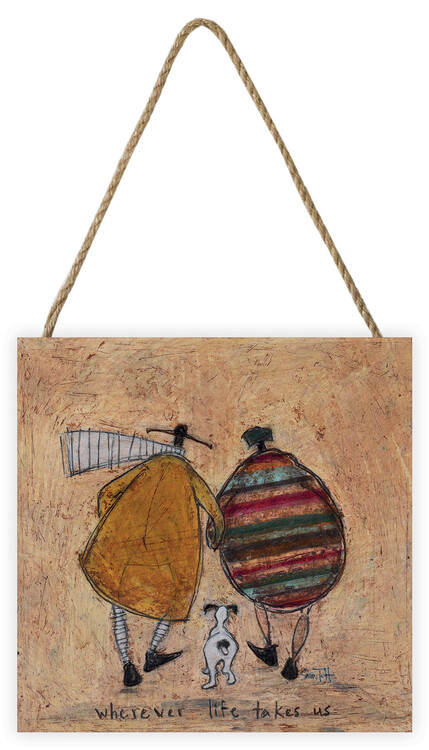 Ξύλινη τέχνη Sam Toft - Wherever Life Takes Us