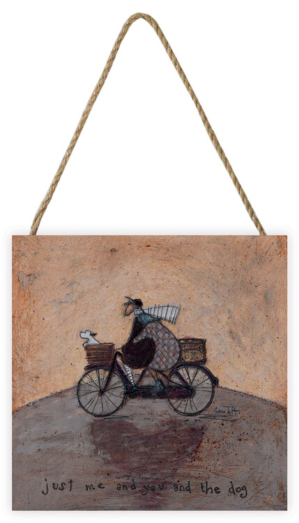 Ξύλινη τέχνη Sam Toft - Just Me And You And The Dog