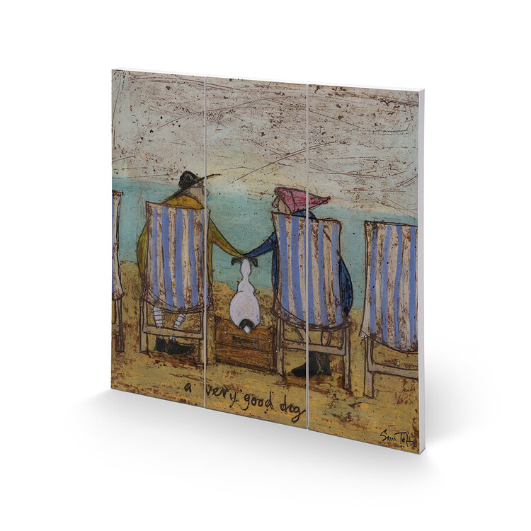 Ξύλινη τέχνη Sam Toft - A Very Good Dog Ii