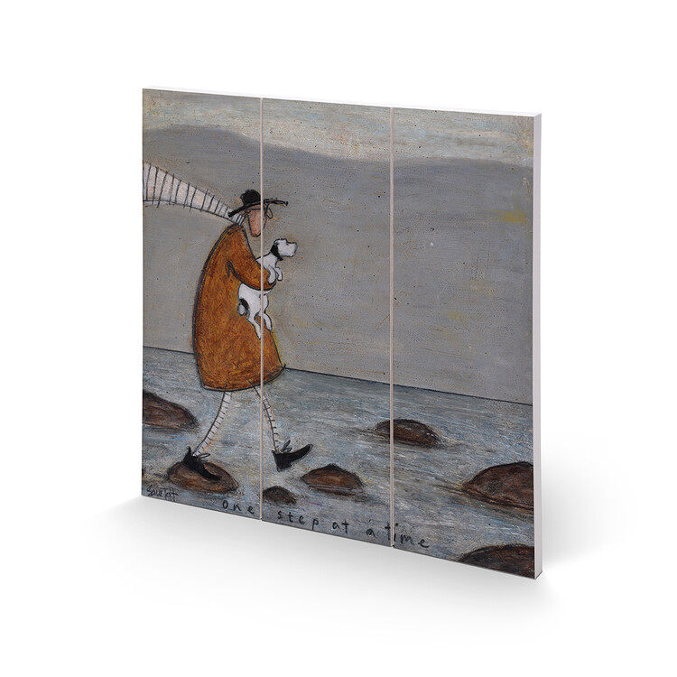 Ξύλινη τέχνη Sam Toft - One Step At A Time