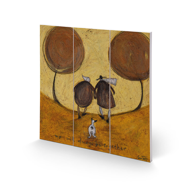 Ξύλινη τέχνη Sam Toft - We Will Always Be Together