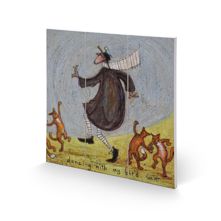 Ξύλινη τέχνη Sam Toft - Dancing With My Bird