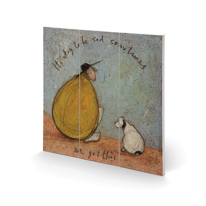 Ξύλινη τέχνη Sam Toft - We Got This