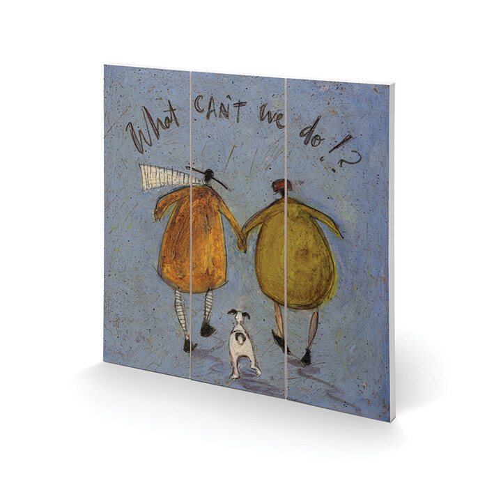 Ξύλινη τέχνη Sam Toft - What Can't We Do!?