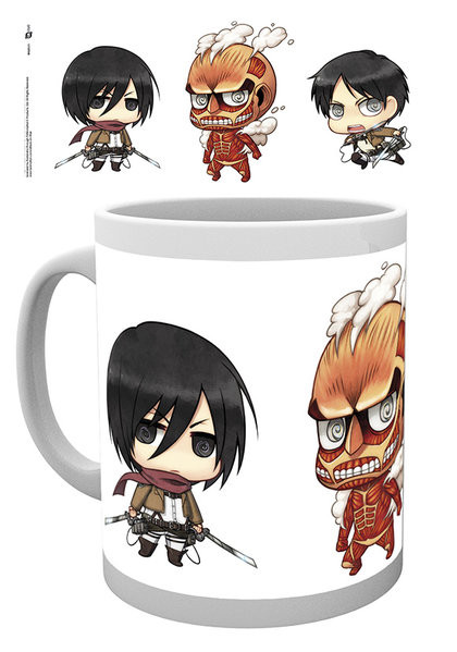 Κούπα Attack on Titan (Shingeki no kyojin) - Chibi 2
