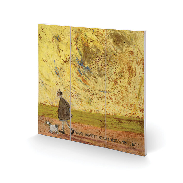 Ξύλινη τέχνη Sam Toft - Very Important Daydreaming Time