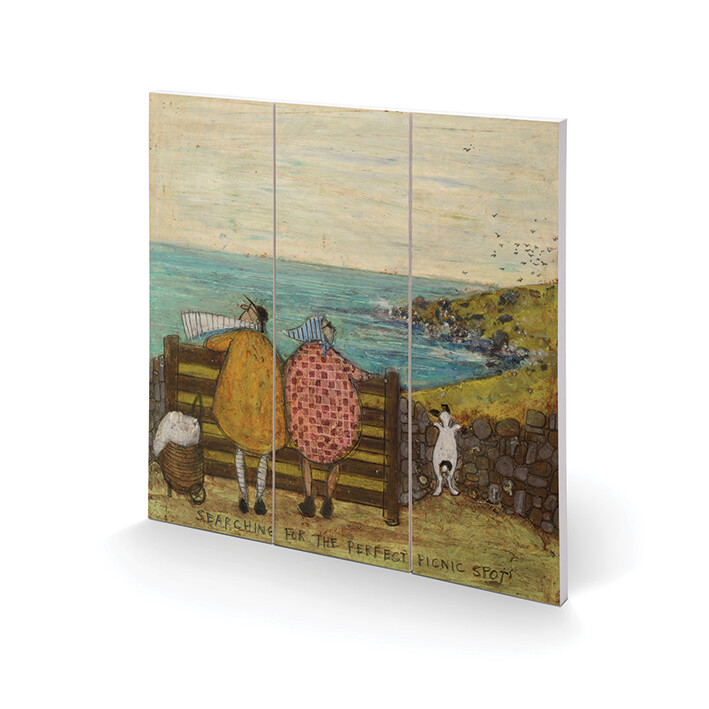 Ξύλινη τέχνη Sam Toft - Searching For The Perfect Picnic Spot