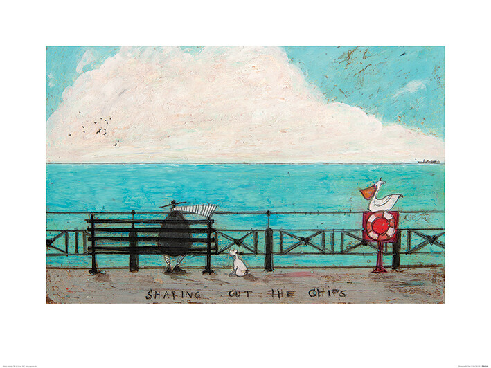 Εκτύπωση τέχνης Sam Toft - Sharing Out The Chips