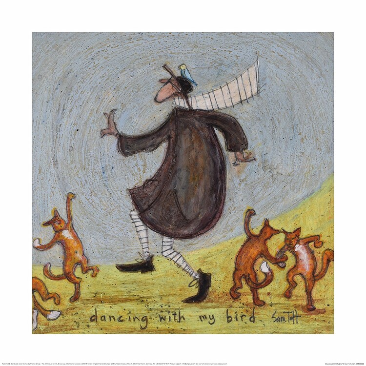 Εκτύπωση τέχνης Sam Toft - Dancing With My Bird