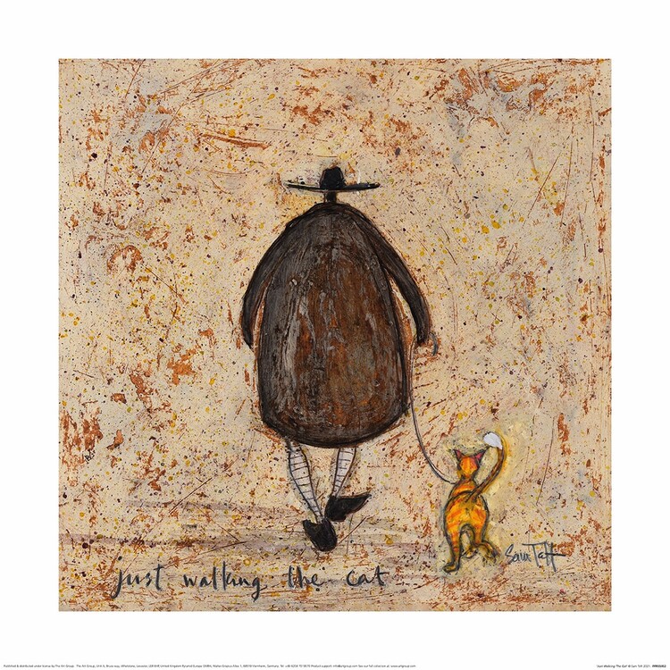 Sam Toft - Just Walking The Cat Картина