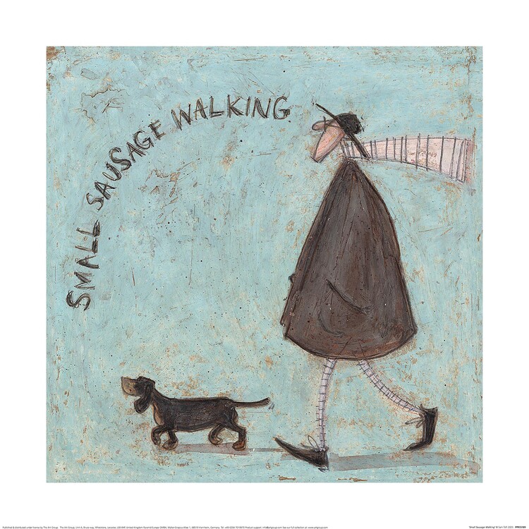 Sam Toft - Small Sausage Walking Картина