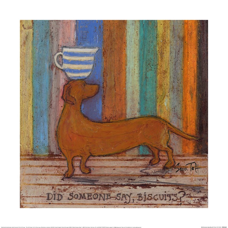Art Print Sam Toft - Did Someone Say Biscuits