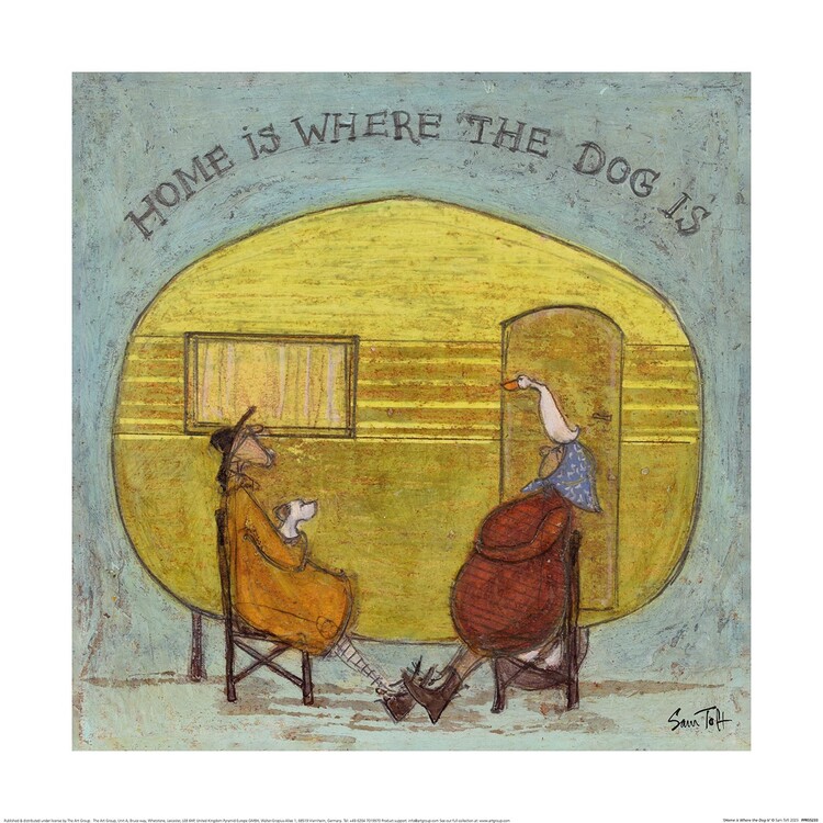 Sam Toft - Home Is Where The Dog Is Картина