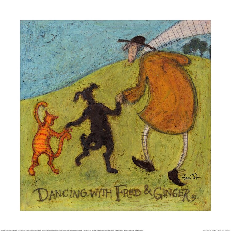 Impressão artística Sam Toft - Dancing With Fred & Ginger