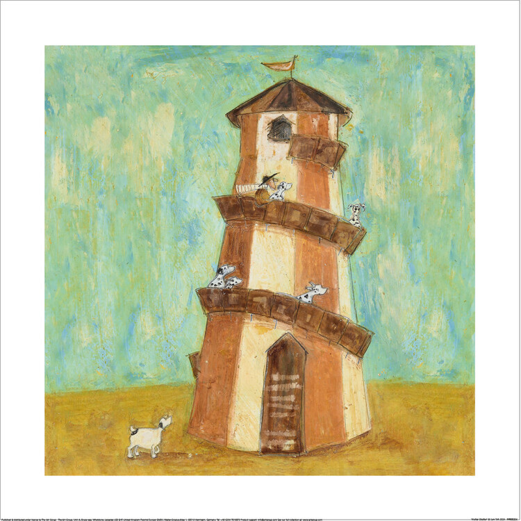 Art Print Sam Toft - Helter Skelter