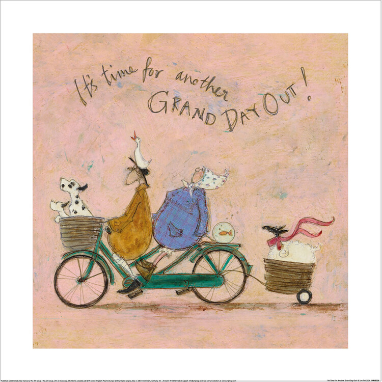 Art Print Sam Toft - It'S Time For Another Grand Day Out