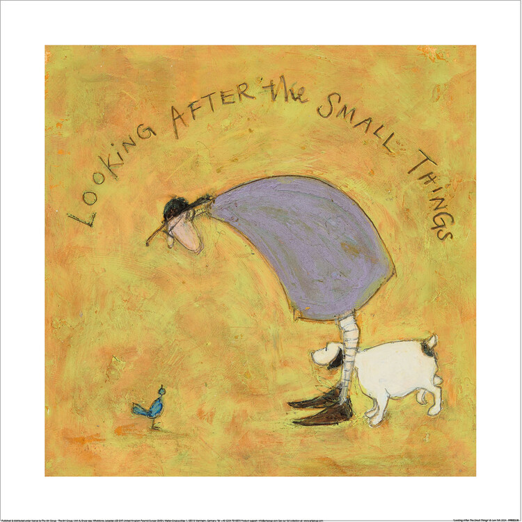 Taidejuliste Sam Toft - Looking After The Small Things