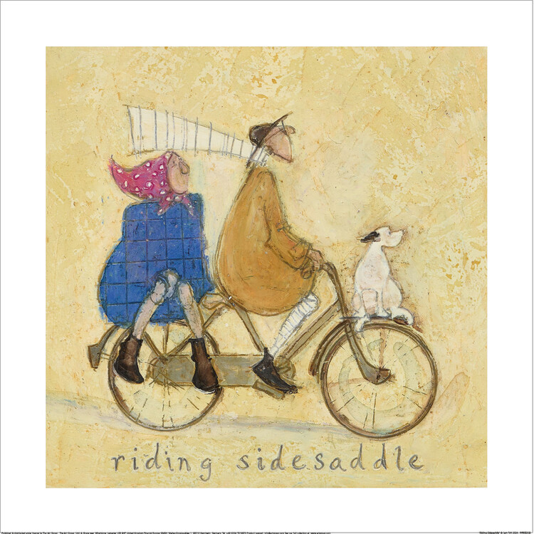 Sam Toft - Riding Sidesaddle Картина