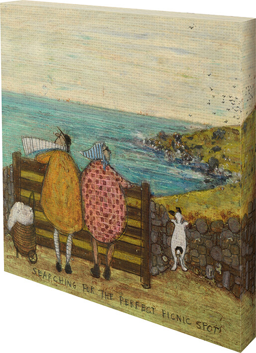 Canvas Print Sam Toft - Searching For The Perfect Picnic Spot