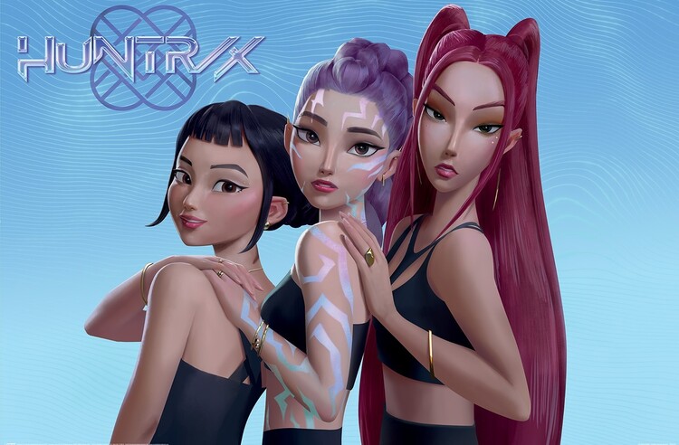 Плакат K-Pop Demon  Hunters - Cameback
